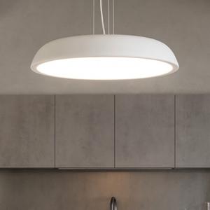 Visualizza i dettagli per Lampadario da cucina isyluce zendel bianco led 55w 3000k 4000k dimmerabile Lampadario da cucina isyluce zendel bianco led 55w 3000k 4000k dimmerabile