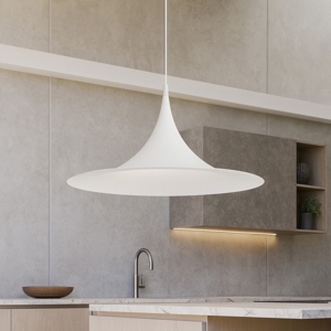 Lampadario da cucina linea light morgana bianco 27