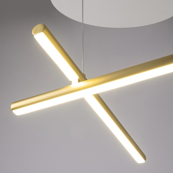 Maytoni radiance lampadario da cucina minimal led 3000k