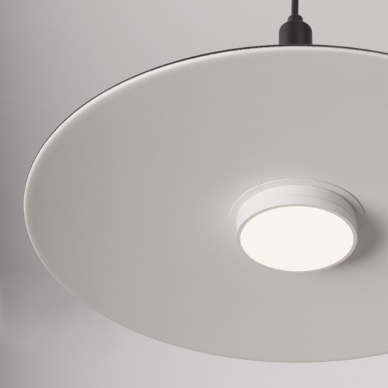 Lampadario da cucina moderna nero led 12w 3000k
