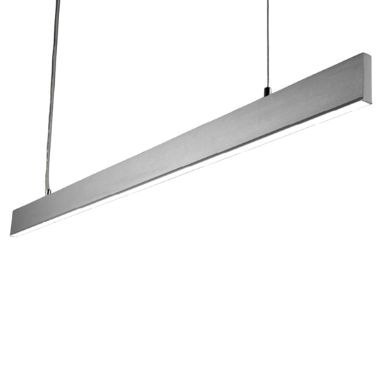 Vivida segmento lampadario per cucina titanio led 40w 2700k 3000k 4000k