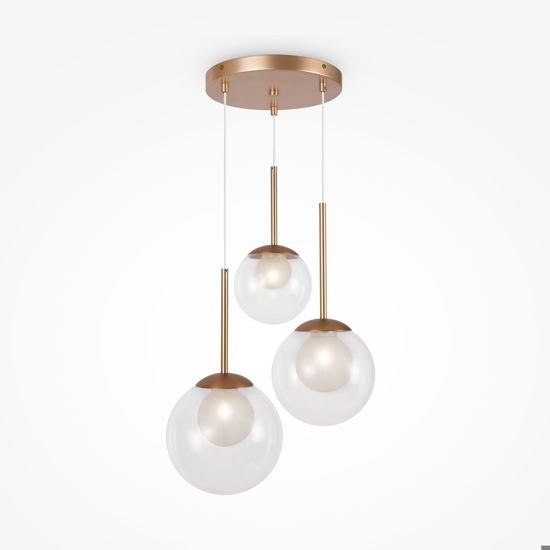 Maytoni basic form lampadario da cucina moderna 3 luci