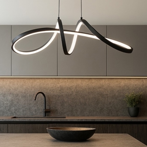 Calarossa z eglo lampadario da cucina design originale led rgb 2700k a 6500k