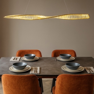 Visualizza i dettagli per Maytoni krone lampadario per cucina colore oro led 3000k Maytoni krone lampadario per cucina colore oro led 3000k