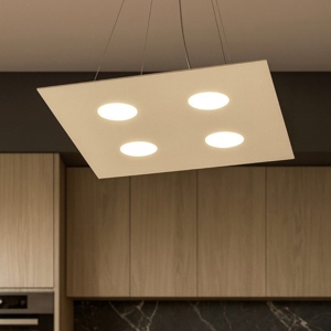 Visualizza i dettagli per Toplight area sabbia lampadario quadrato per cucina moderna Toplight area sabbia lampadario quadrato per cucina moderna
