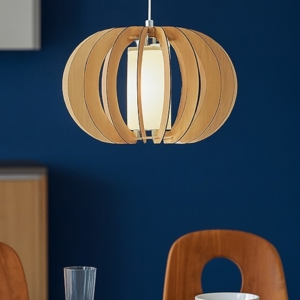 Visualizza i dettagli per Lampadario per cucina moderna in legno acero stellato eglo Lampadario per cucina moderna in legno acero stellato eglo