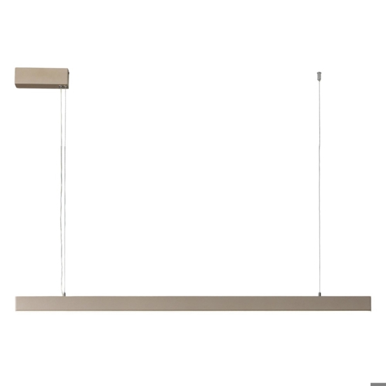 Vivida segmento lampadario da cucina sabbia led 40w cct