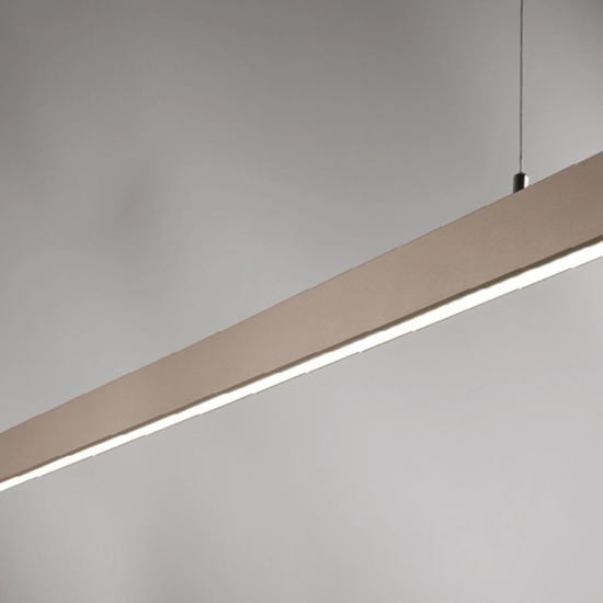 Vivida segmento lampadario da cucina sabbia led 40w cct