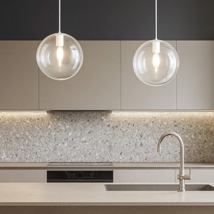 Top light lampade con decentramento da cucina moderna