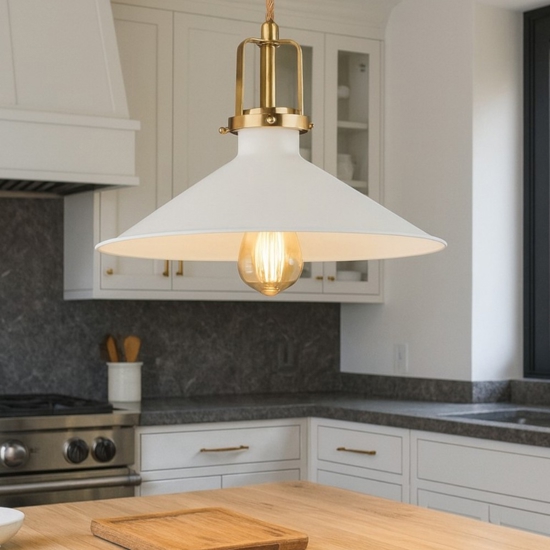 Eris-4 sp1 ideal lux lampadario per cucina bianco