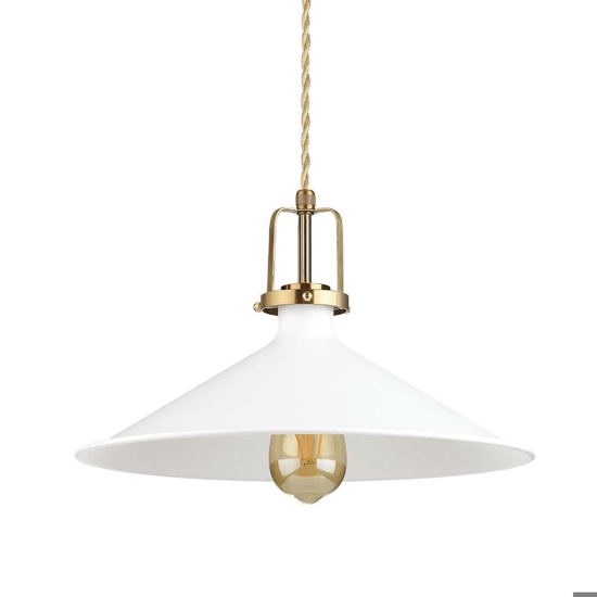Eris-4 sp1 ideal lux lampadario per cucina bianco