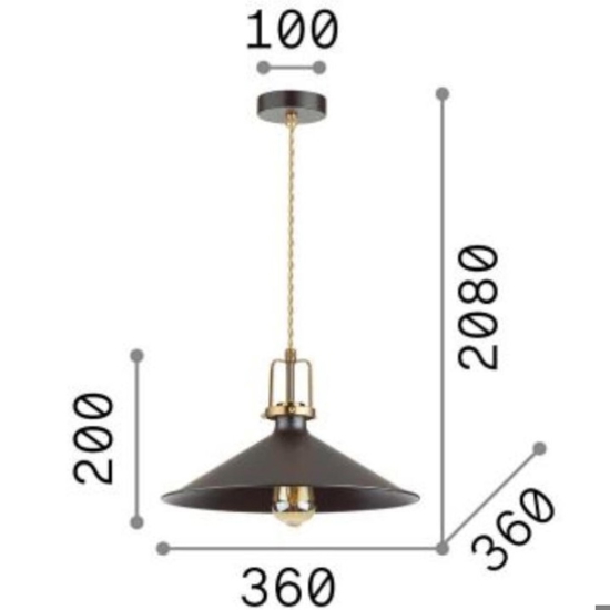 Eris-4 sp1 ideal lux lampadario per cucina bianco
