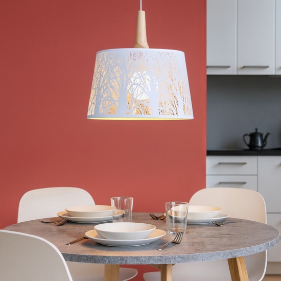 Maytoni lantern lampadario da cucina traforato moderno