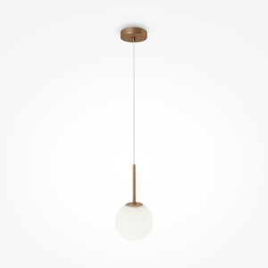 Visualizza i dettagli per Maytoni basic form lampada a sospensione per camera da letto sfera in vetro Maytoni basic form lampada a sospensione per camera da letto sfera in vetro