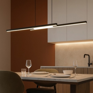 Fraioli z eglo lampadario per cucina colore nero led rgb 2700k a 6500k