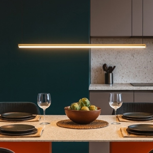 Visualizza i dettagli per Maytoni halo lampadario da cucina colore oro led da 2600k a 3500k Maytoni halo lampadario da cucina colore oro led da 2600k a 3500k