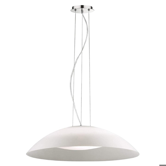 Lena sp3 d74 lampadario per cucina bianco ideal lux