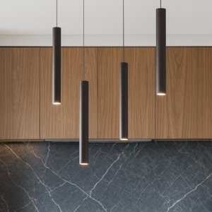 Lampadario da cucina con decentramento
