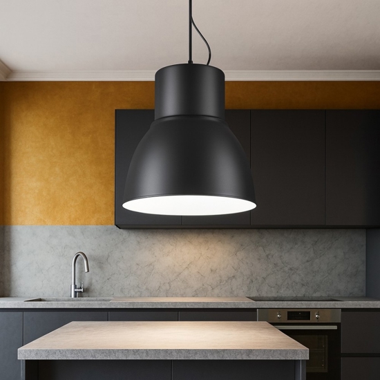 Breeze ideal lux lampadario per isola cucina campana antracite