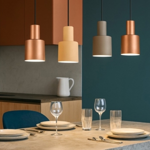 Lampadario per tavolo da cucina multicolor
