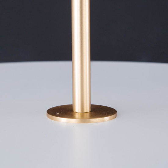 Lampadario led disco piatto bianco oro per cucina moderna