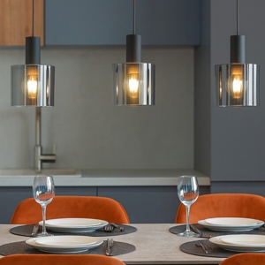 Gorosiba eglo lampadario da cucina con 3 luci pendenti