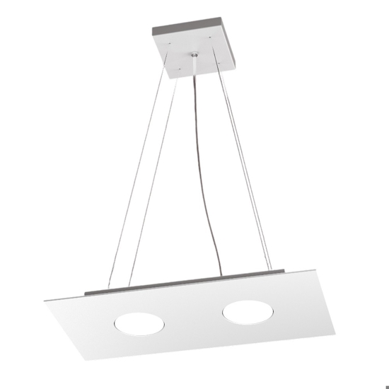 Lampadario cucina moderna bianco