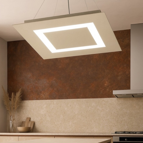 Toplight carpet lampadario sabbia per cucina