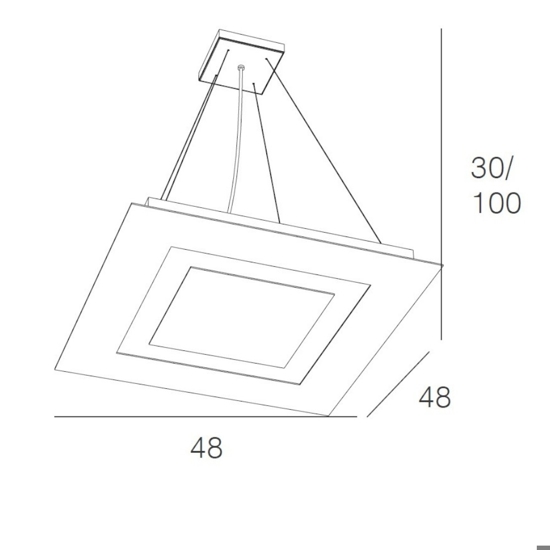 Toplight carpet lampadario sabbia per cucina
