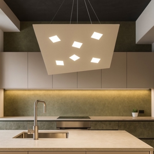 Top light note sabbia lampadario led per cucina moderna