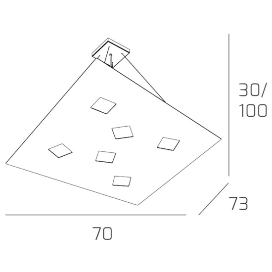 Top light note sabbia lampadario led per cucina moderna