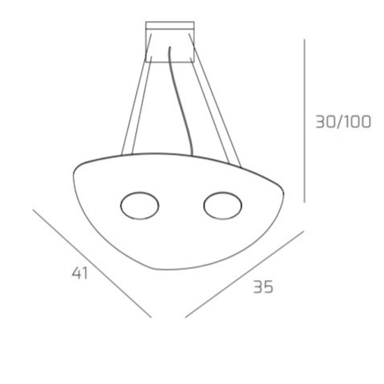 Top light shape lampadari cucina sabbia
