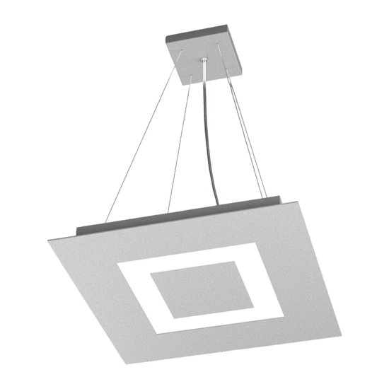 Toplight carpet grigio lampadario da cucina