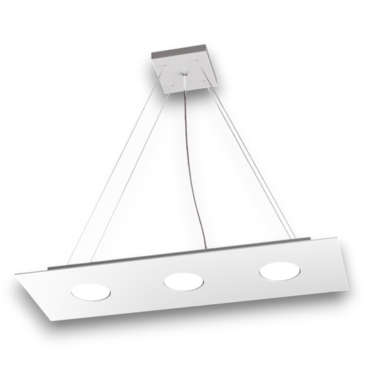 Lampadario per cucina moderna bianco top light area