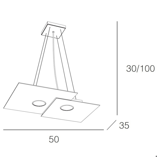 Plate toplight lampadario per cucina moderna sabbia