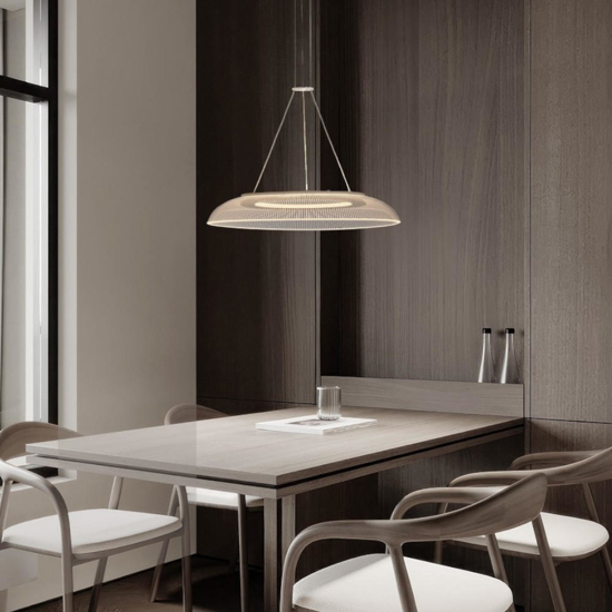 Lampadario da cucina per tavolo da pranzo bianco led 3000k