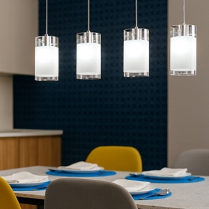 Lampadario per isola cucina toplight wild 4 luci