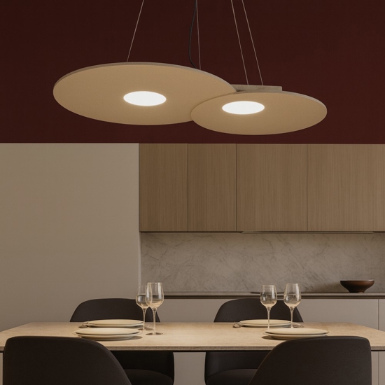 Top light cloud sabbia lampadario da cucina design