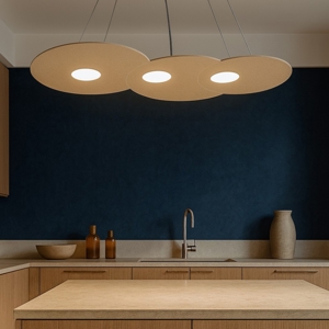 Lampadario per cucina moderna sabbia toplight cloud