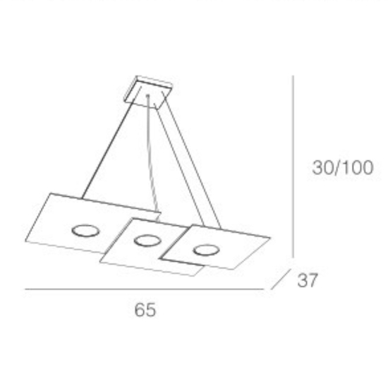 Lampadario bianco per sal da pranzo moderna top light plate