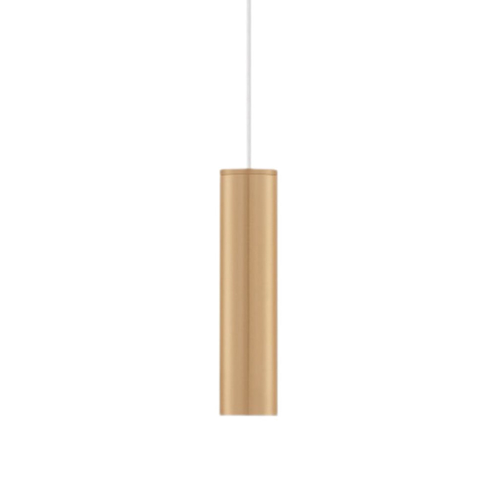 Lampada a sospensione cilindro oro led 5w 3000k