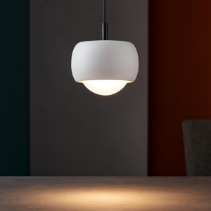 Lampada a sospensione bianca led 3000k per isola moderna