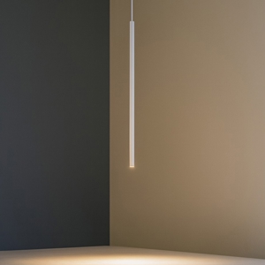 Lampada a sospensione cilindro bianco 
