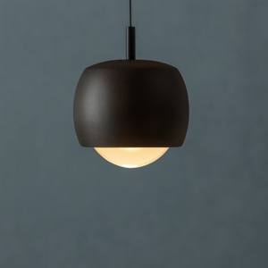 Visualizza i dettagli per Lampada a sospensione nera led 12w 3000k design Lampada a sospensione nera led 12w 3000k design
