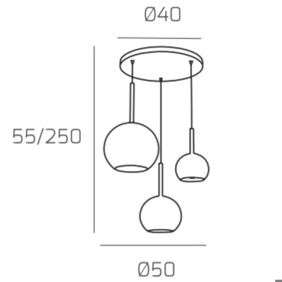 Lampadario camera da letto vetri cromo trasparente