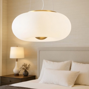 Arizona sp3 ideal lux lampadario stanza da letto sfera vetro decorato