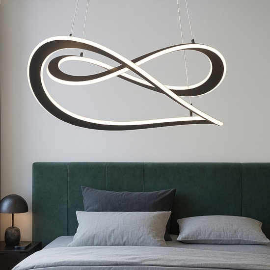 Lampadario camera da letto led 3000k