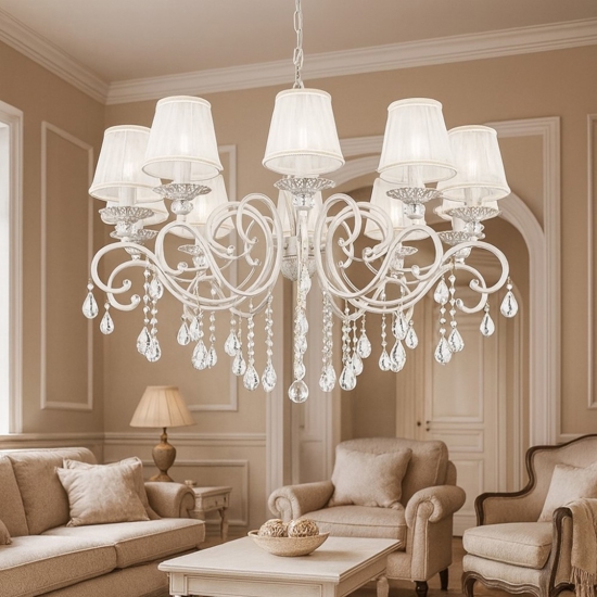 Maytoni grace lampadario per salone con pendenti Maytoni grace lampadario per salone con pendenti