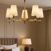 Maytoni zaragoza lampadario camera matrimoniale 5 luci