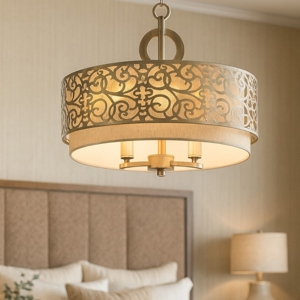 Maytoni venera lampadario per camera da letto rotondo
